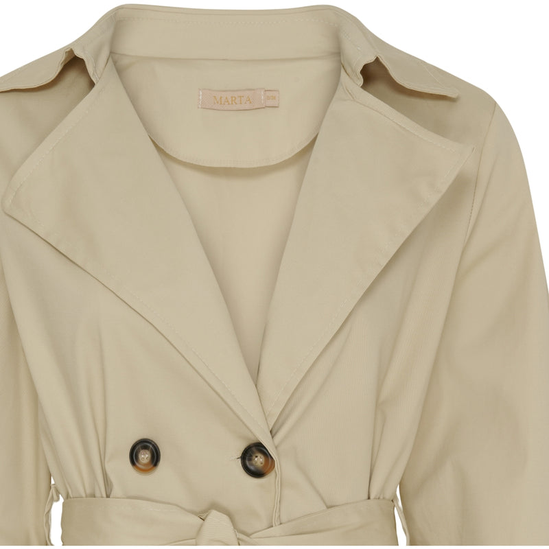 MARTA DU CHATEAU Marta Du Chateau dam jacka MdcYvonne Jacket Beige0026