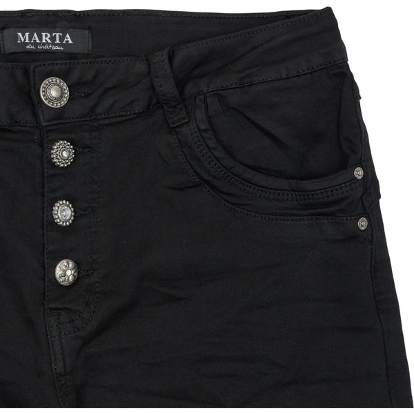 MARTA DU CHATEAU Marta Du Chateau dam jeans Betty Jeans Black Jeans Black