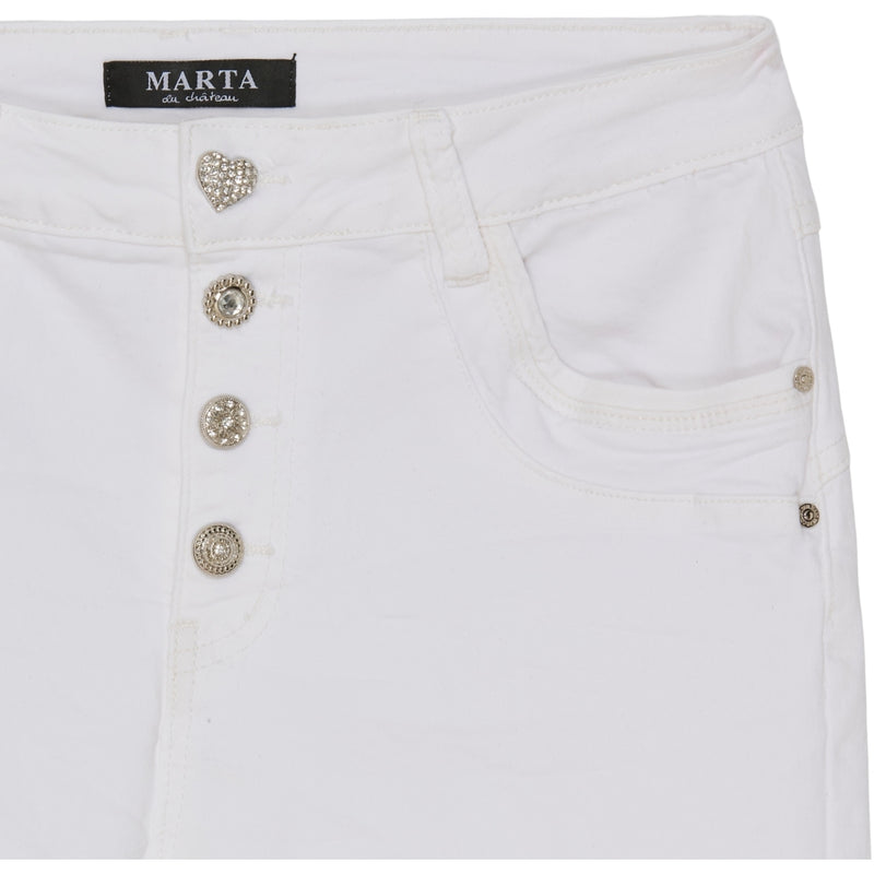 MARTA DU CHATEAU Marta Du Chateau dam jeans Emma 2563-11 Jeans White