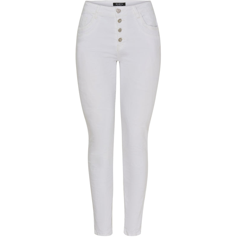 MARTA DU CHATEAU Marta Du Chateau dam jeans Emma 2563-11 Jeans White