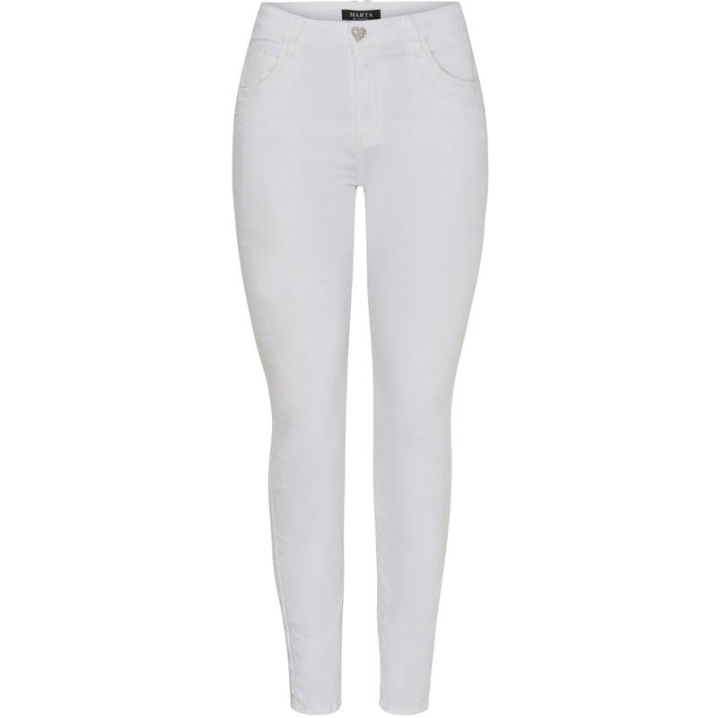 MARTA DU CHATEAU Marta Du Chateau dam jeans Emma 2573-11 Jeans White