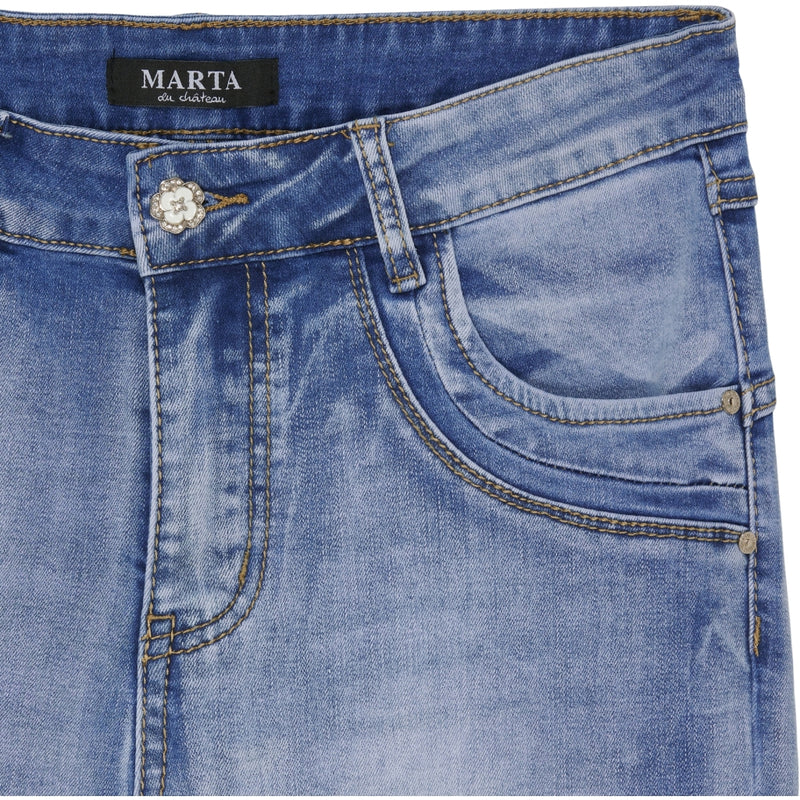 MARTA DU CHATEAU Marta Du Chateau dam jeans Emma 2612 Jeans Denimbluedenim