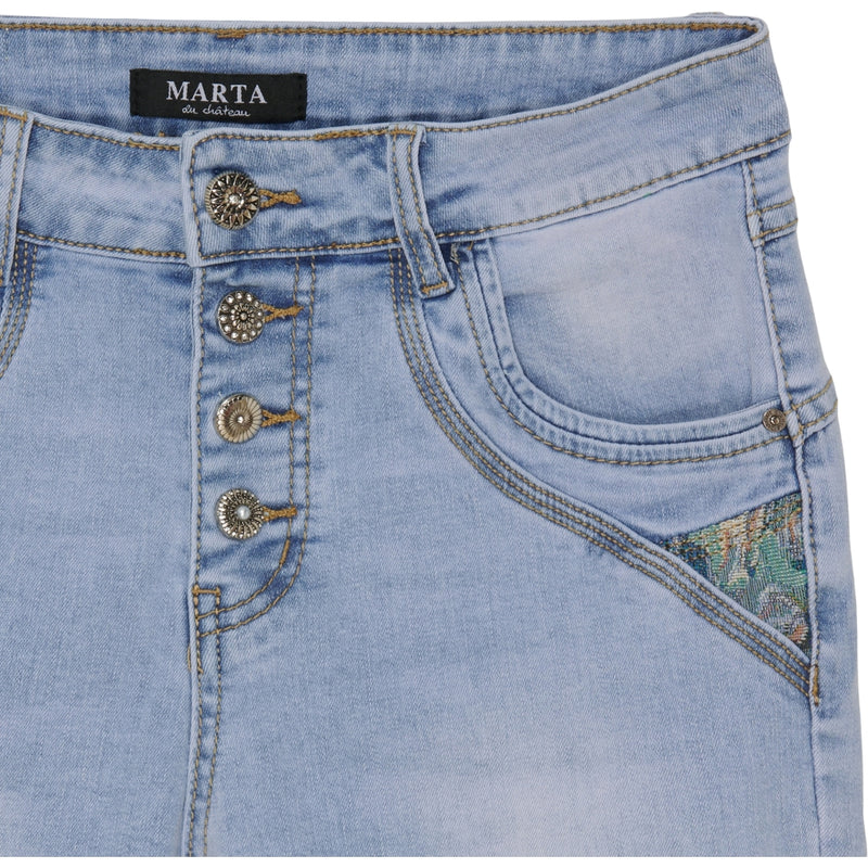 MARTA DU CHATEAU Marta Du Chateau dam jeans Emma 2630 Jeans Denimbluedenim