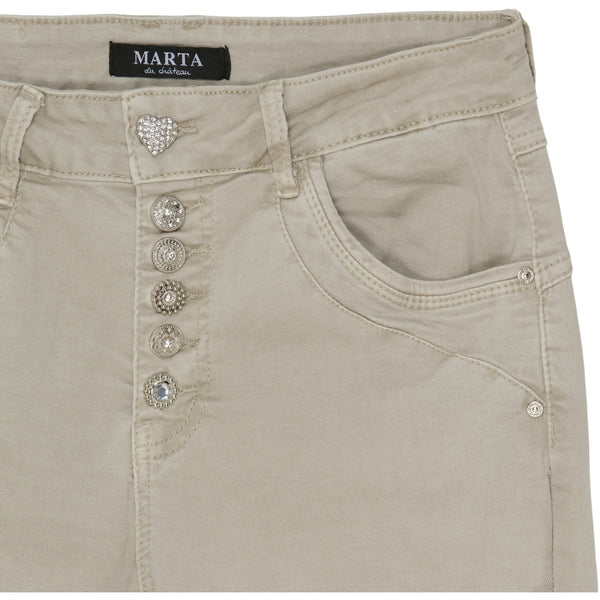 MARTA DU CHATEAU Marta Du Chateau dam jeans Emma 2665-14 Jeans Denimbeige