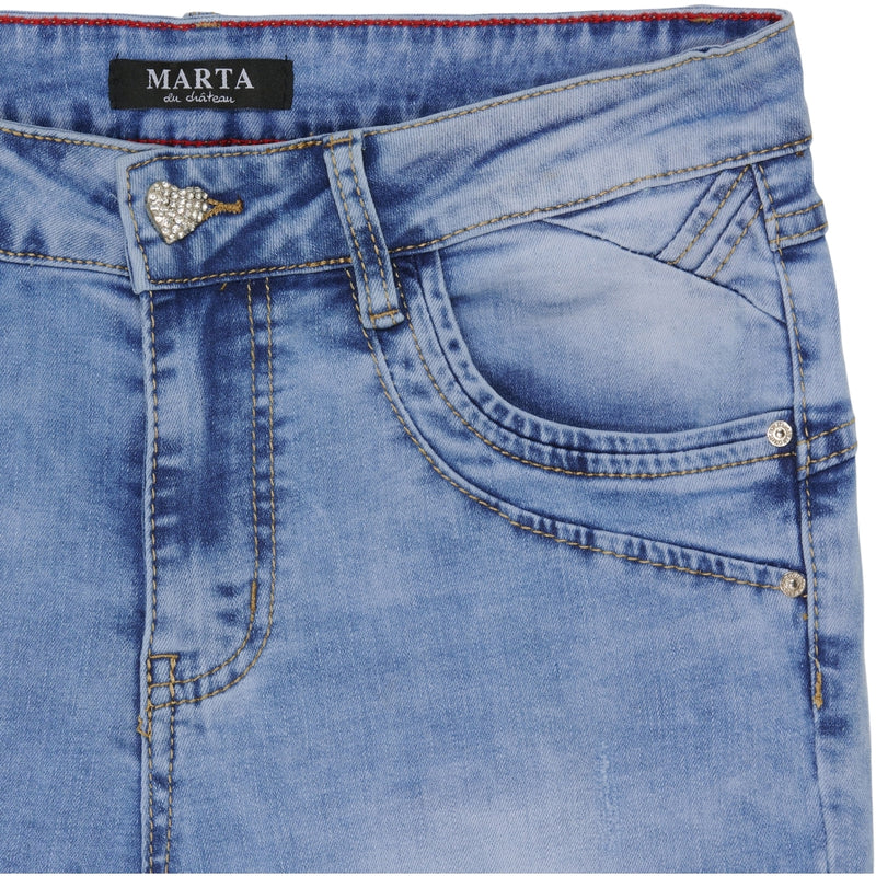 MARTA DU CHATEAU Marta Du Chateau dam jeans Emma 2667 Jeans Denimbluedenim