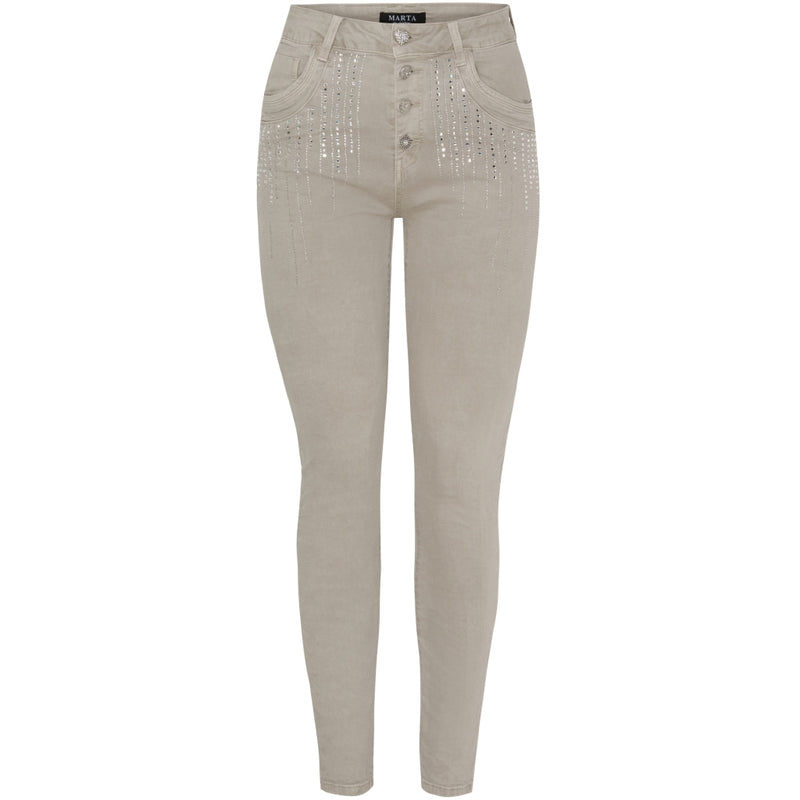 MARTA DU CHATEAU Marta Du Chateau dam jeans Emma 2680-14 Jeans Denimbeige