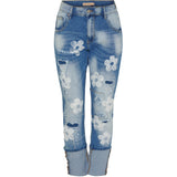 MARTA DU CHATEAU Marta Du Chateau dame jeans MdcAnke Jeans Arizona Blue