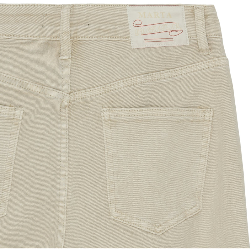 MARTA DU CHATEAU Marta Du Chateau dam jeans MdcVanda Jeans Beige