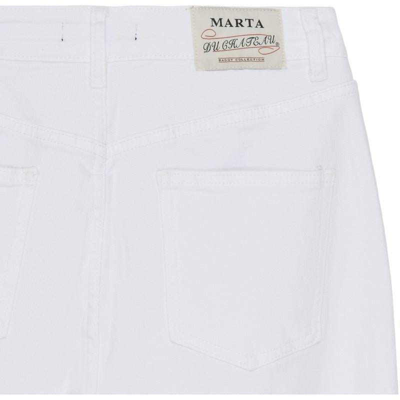 MARTA DU CHATEAU Marta Du Chateau dam jeans MdcVanda Jeans White