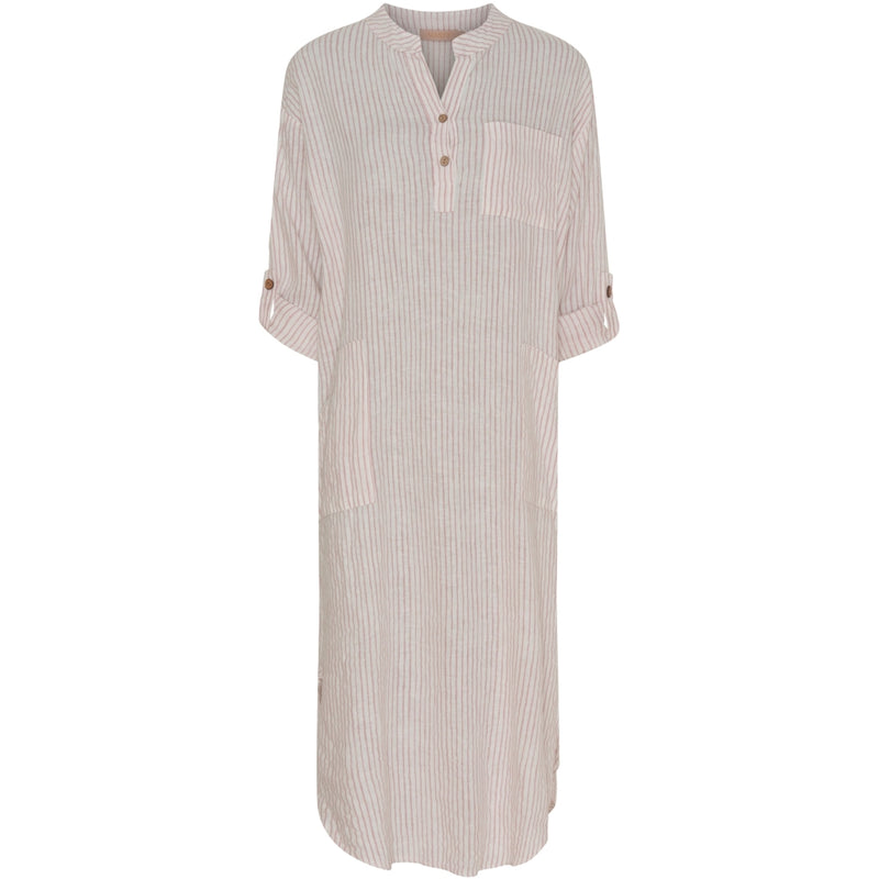 MARTA DU CHATEAU Marta Du Chateau dam klänning MdcNess Dress Panna Old Rose 2017 Stripe
