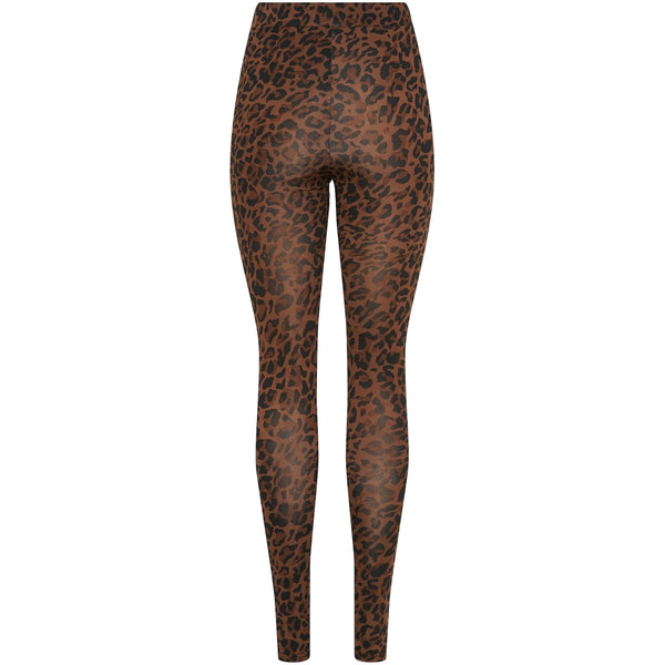 MARTA DU CHATEAU Marta Du Chateau dam leggins MDC-122 Leggins Brown Print