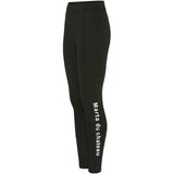 MARTA DU CHATEAU Marta Du Chateau dam leggins MDC-125 Leggins Black letter