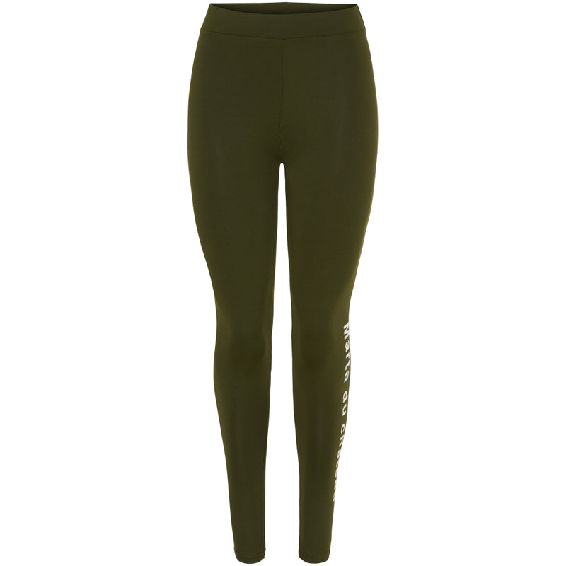 MARTA DU CHATEAU Marta Du Chateau dam leggins MDC-125 Leggins Millitary Letter