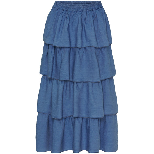 MARTA DU CHATEAU Marta Du Chateau dam kjol MdcKlara Skirt Medium Blue