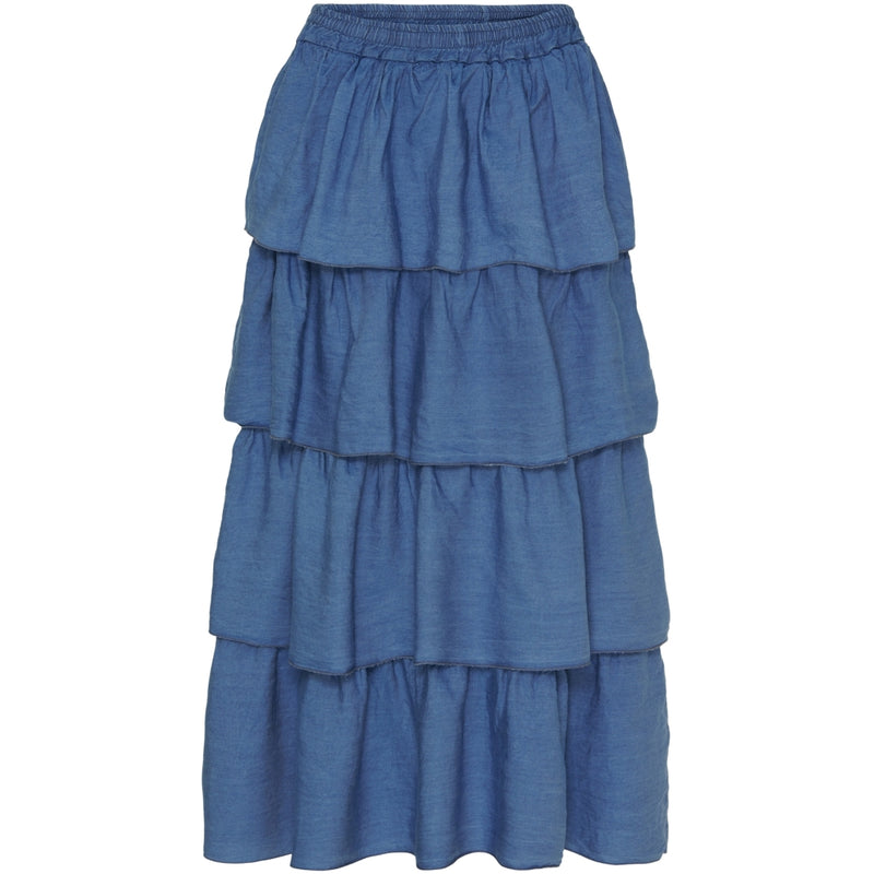 MARTA DU CHATEAU Marta Du Chateau dam kjol MdcKlara Skirt Medium Blue
