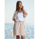 MARTA DU CHATEAU Marta du chateau dam kjol MdcPenelope 31210 Skirt Beige10150