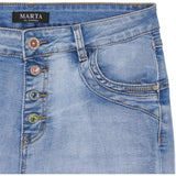 MARTA DU CHATEAU Marta Du Chateau dam shorts MdcSelena Shorts Denim