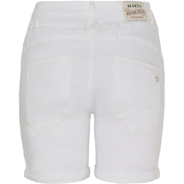 MARTA DU CHATEAU Marta Du Chateau dam shorts MdcSierra Shorts White