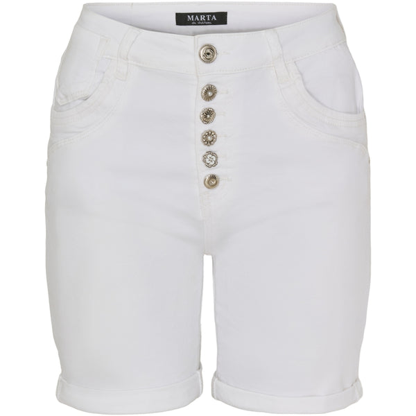 MARTA DU CHATEAU Marta Du Chateau dam shorts MdcSierra Shorts White