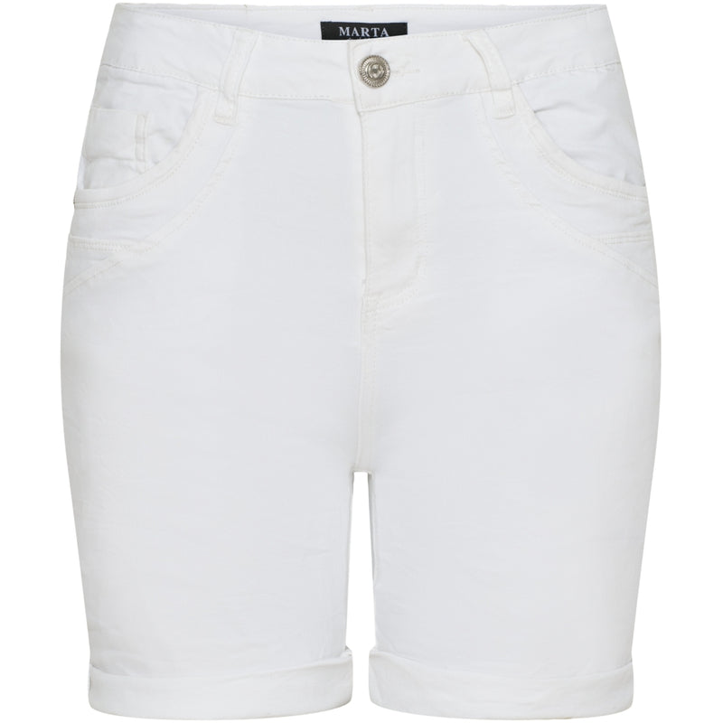 MARTA DU CHATEAU Marta Du Chateau dam shorts MdcSofia Shorts White