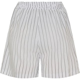 MARTA DU CHATEAU Marta Du Chateau dam shorts MdcZita Shorts White/Black Stripe