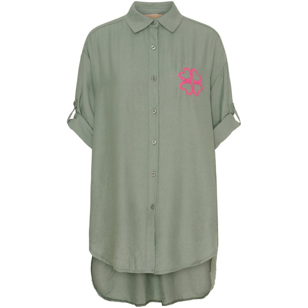 MARTA DU CHATEAU Marta Du Chateau dam skjorta MdcAgna Shirt Military