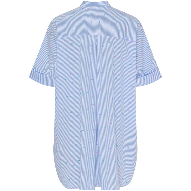 MARTA DU CHATEAU Marta Du Chateau dame skjorte MdcFia Shirt Lightblue