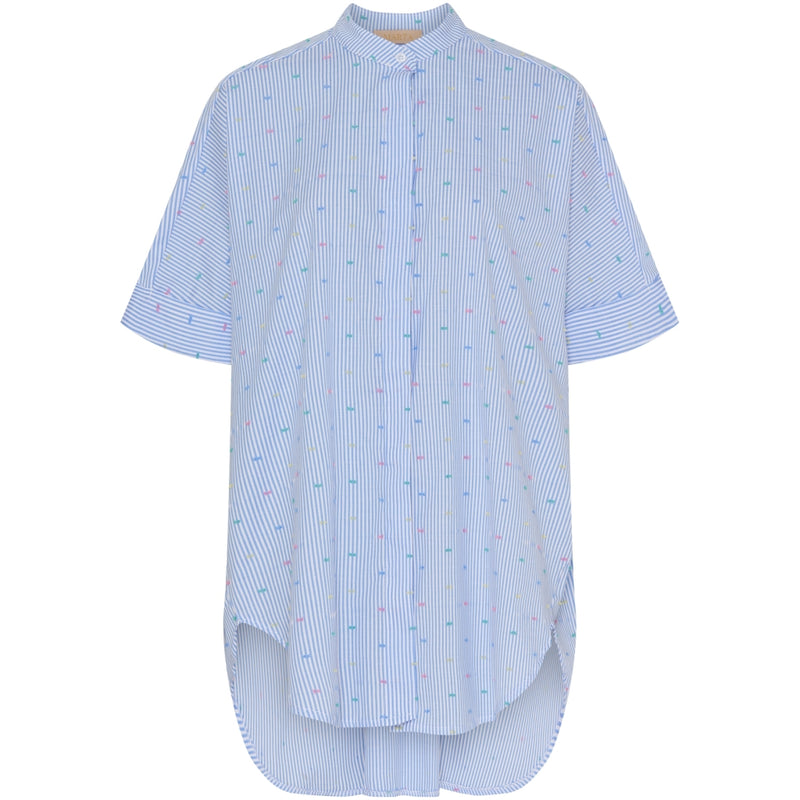 MARTA DU CHATEAU Marta Du Chateau dame skjorte MdcFia Shirt Lightblue