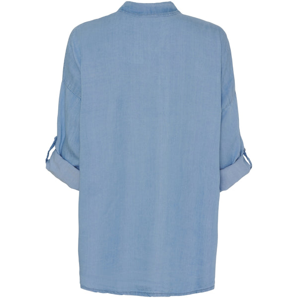 MARTA DU CHATEAU Marta Du Chateau dam skjorta MdcGiovanna Shirt Light blue