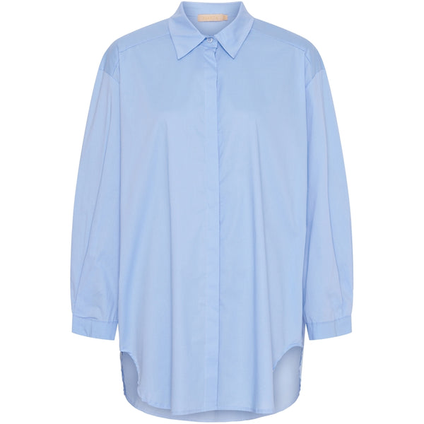 MARTA DU CHATEAU Marta Du Chateau dam skjorta MdcLea Shirt Lightblue