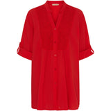 MARTA DU CHATEAU Marta Du Chateau dam skjorta MdcMargherita Shirt Poppy Red 596