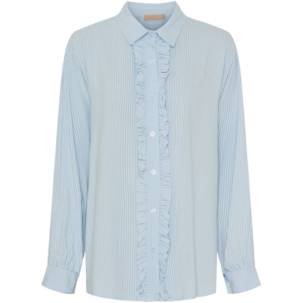 MARTA DU CHATEAU Marta Du Chateau dam skjorta MdcMollie Shirt Celestestripe