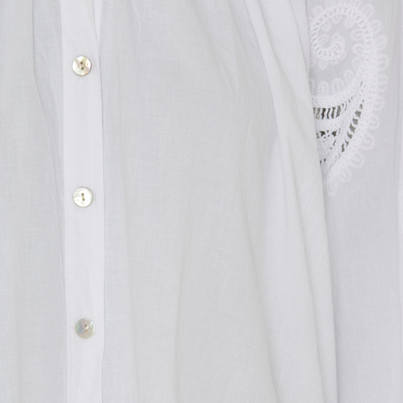 MARTA DU CHATEAU Marta Du Chateau dam skjorta MdcPatty Shirt White