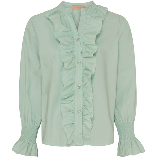 MARTA DU CHATEAU Marta Du Chateau dam skjorta MdcStella Shirt Menta370