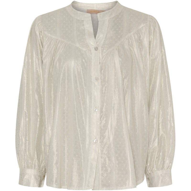 MARTA DU CHATEAU Marta Du Chateau dam skjorta MdcTarah Shirt Offwhite