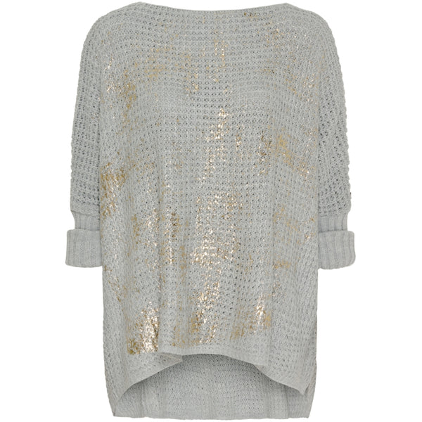 MARTA DU CHATEAU Marta Du Chateau dam stickad MdcJudith Knit Lightgrey