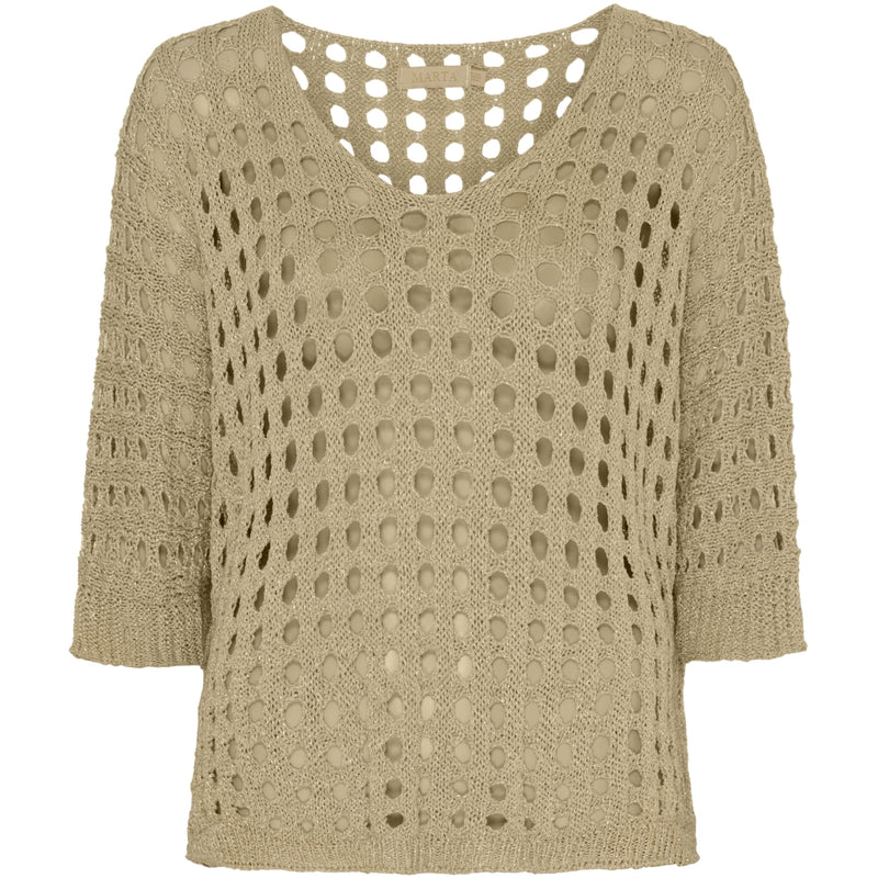 MARTA DU CHATEAU Marta Du Chateau dam stickad MdcOtilia Knit Gold