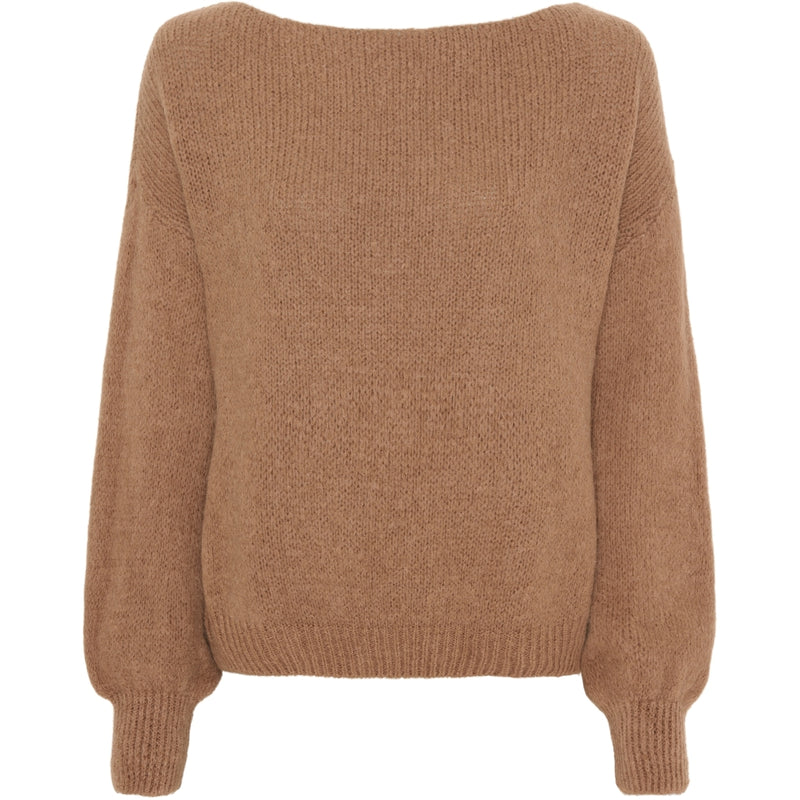 MARTA DU CHATEAU Marta Du Chateau dam stickad MdcRosa Knit Camel1108