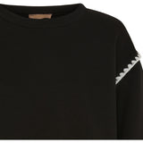 MARTA DU CHATEAU Marta Du Chateau dam sweatshirt MdcKelly Sweatshirt Black