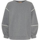 MARTA DU CHATEAU Marta Du Chateau dam sweatshirt MdcKelly Sweatshirt Lightgrey