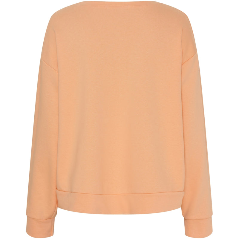 MARTA DU CHATEAU Marta Du Chateau dam sweatshirt MdcLuciana Sweatshirt Salmone/Siepe print