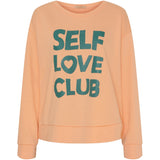 MARTA DU CHATEAU Marta Du Chateau dam sweatshirt MdcLuciana Sweatshirt Salmone/Siepe print