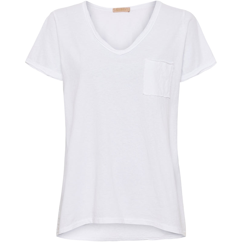 MARTA DU CHATEAU Marta du chateau dam t-shirt 3159 T-shirt White