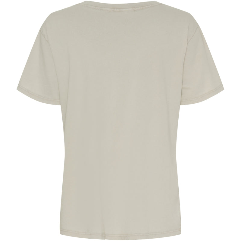 MARTA DU CHATEAU Marta Du Chateau dam t-shirt MdcInge T-shirt Beige/Beige Hummingbird