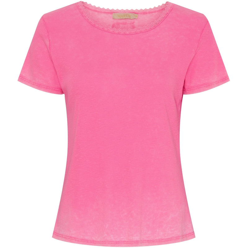 MARTA DU CHATEAU Marta Du Chateau dame t-shirt MdcRùna T-shirt Pink