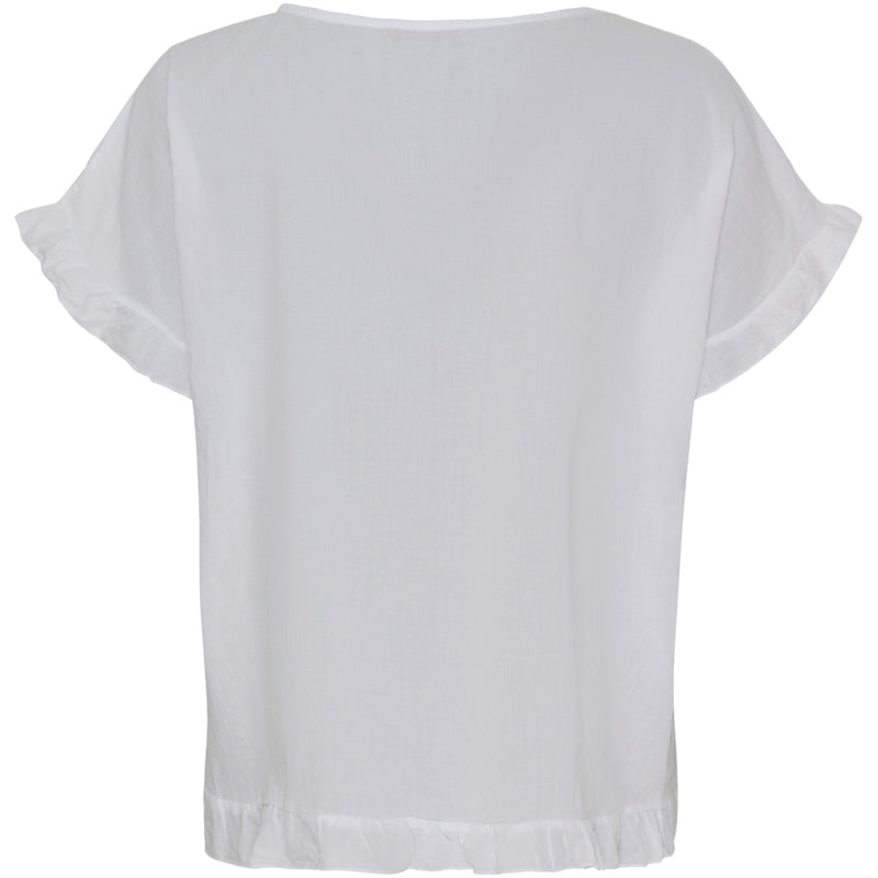 MARTA DU CHATEAU Marta Du Chateau dam top MdcKasimira Top White