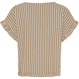 MARTA DU CHATEAU Marta Du Chateau dame top MdcKasimira Top Camello4741Stripe