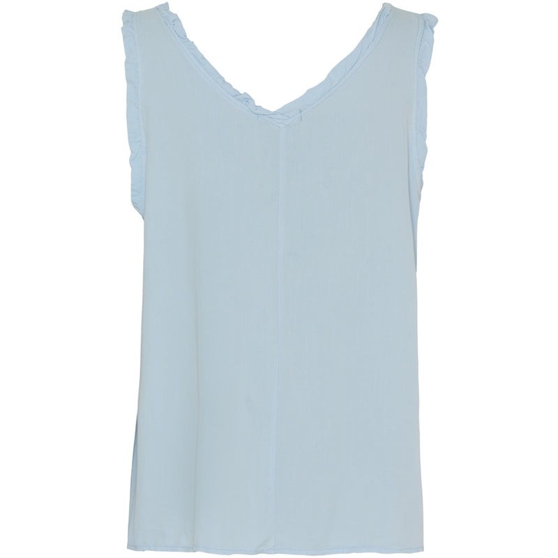 MARTA DU CHATEAU Marta Du Chateau dam top MdcMartina Top Celeste 401/Rosa Print