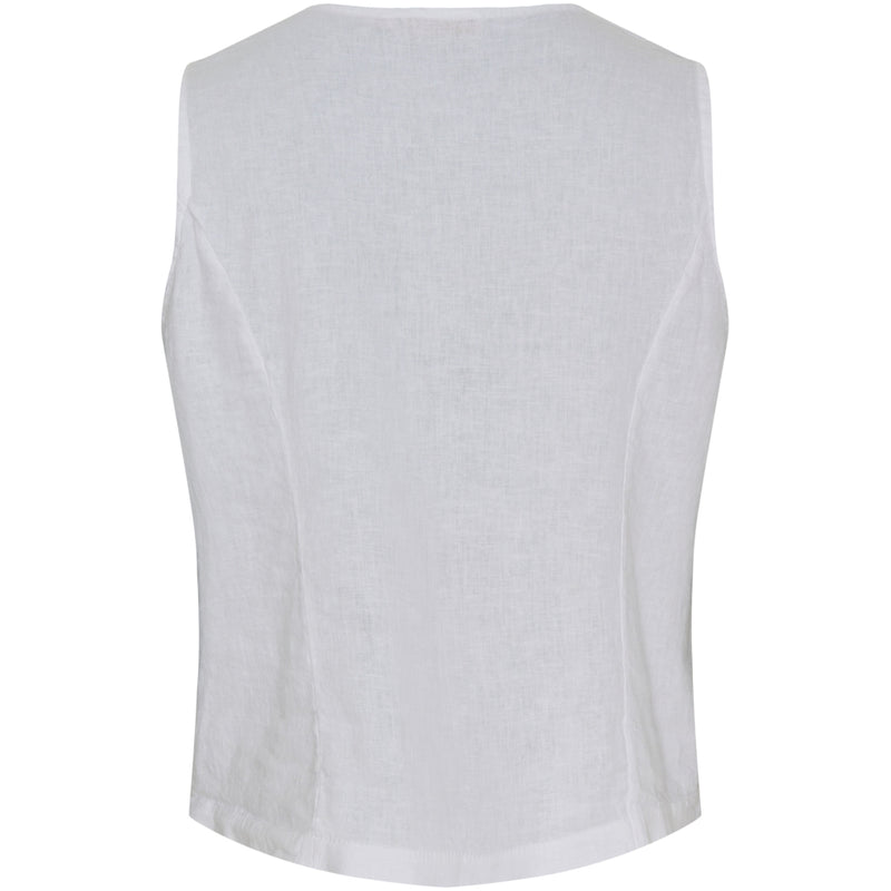 MARTA DU CHATEAU Marta Du Chateau dam väst MdcKatarine Vest White