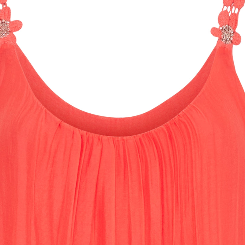 MARTA DU CHATEAU Marta Du Chateau klänning MdcCiara 65675 Dress Corallo
